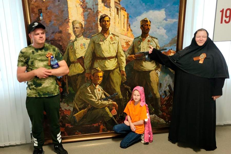 картина с советскими солдатами