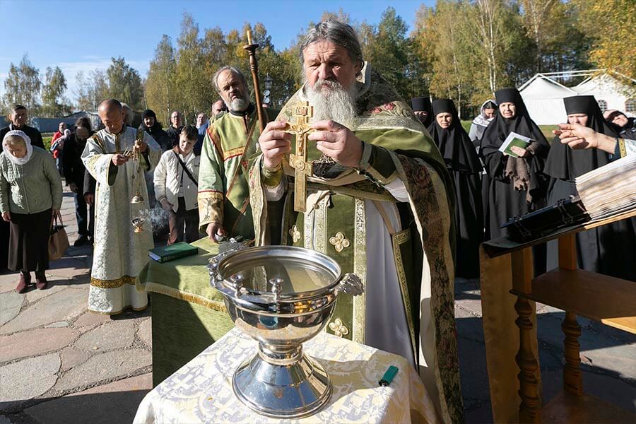 водосвятный молебен