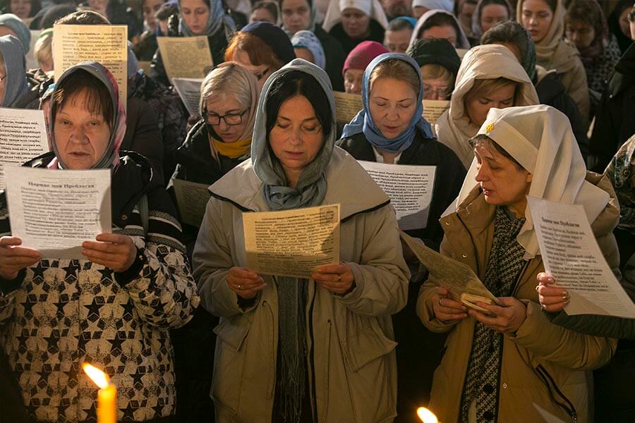 пение всем храмом