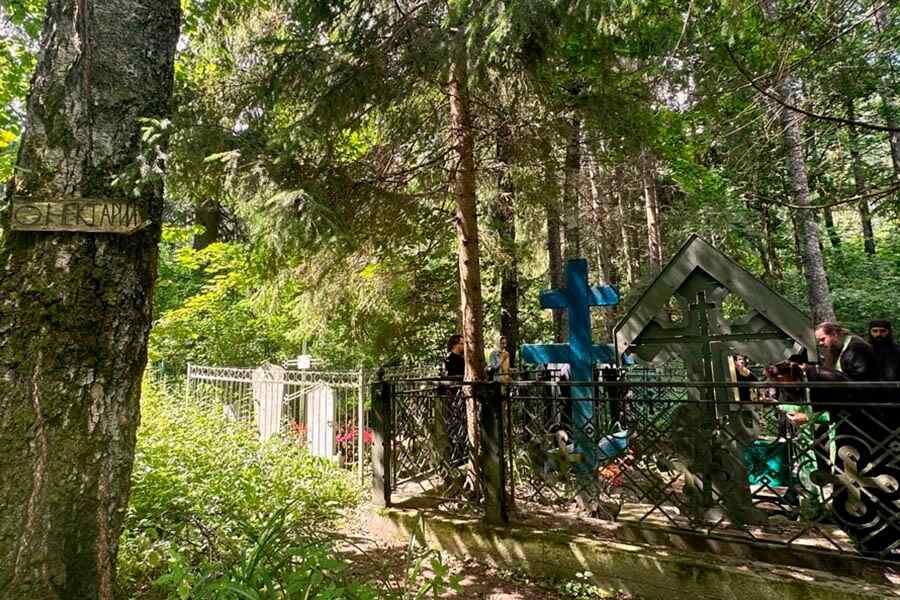 Могила преподобного Нектария 