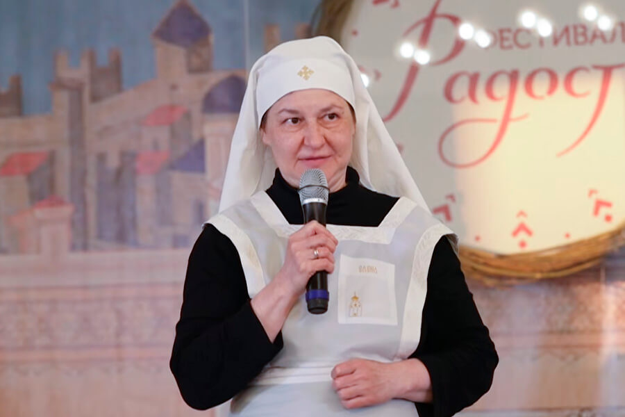 Сестра милосердия Елена Кункевич 