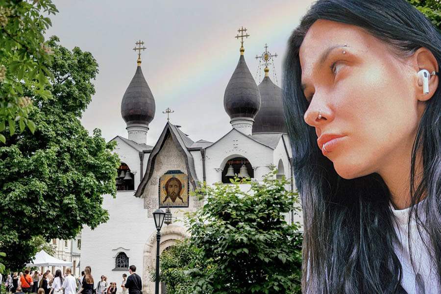 девушка с пирсингом