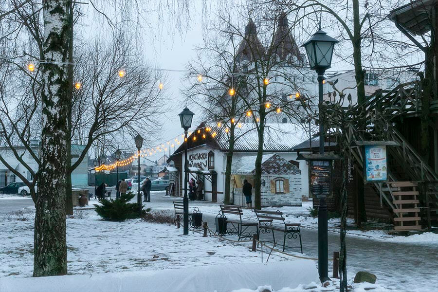 зима монастырь