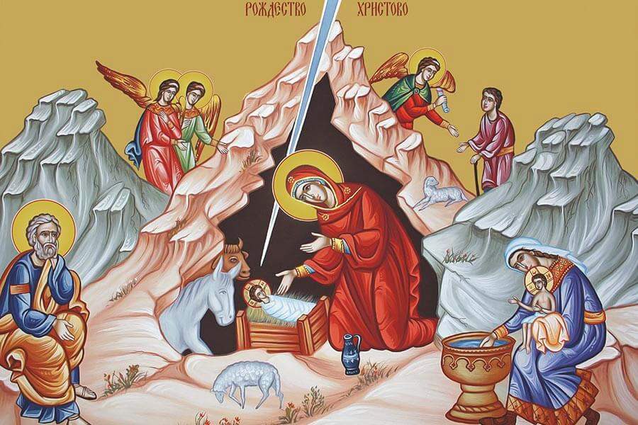 младенец Христос в яслях