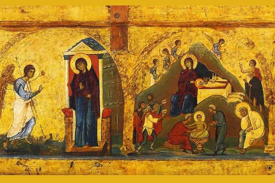 таблон иконостаса Рождества Христова