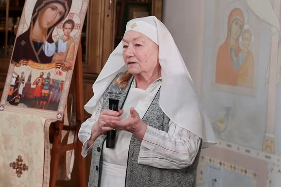 Сестра милосердия Лидия Андреева