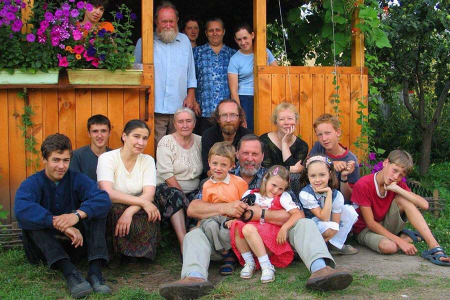 батюшка с большой семьей