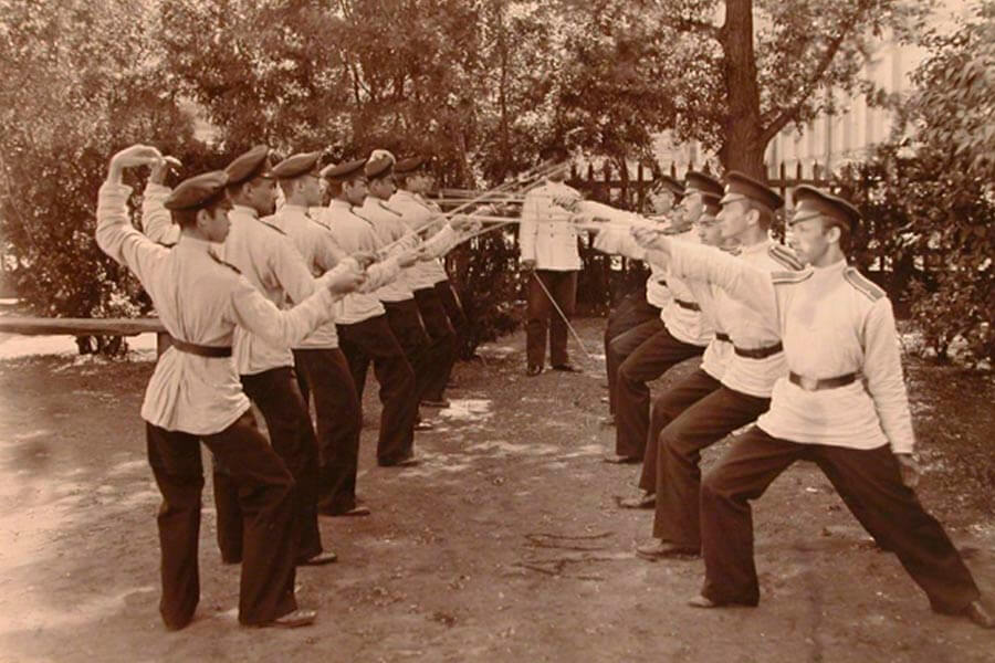 Урок фехтования 