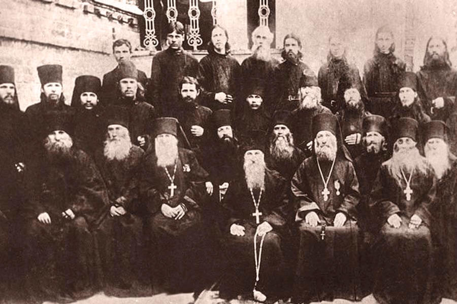 Братия скита 