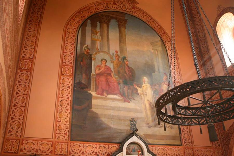 Святая Мария Магдалина у императора Тиберия