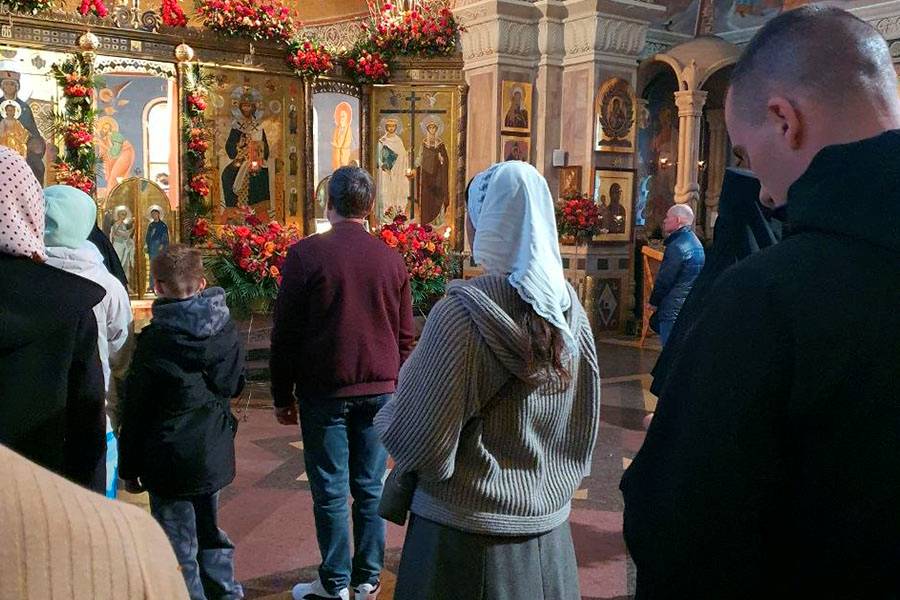 в державном храме