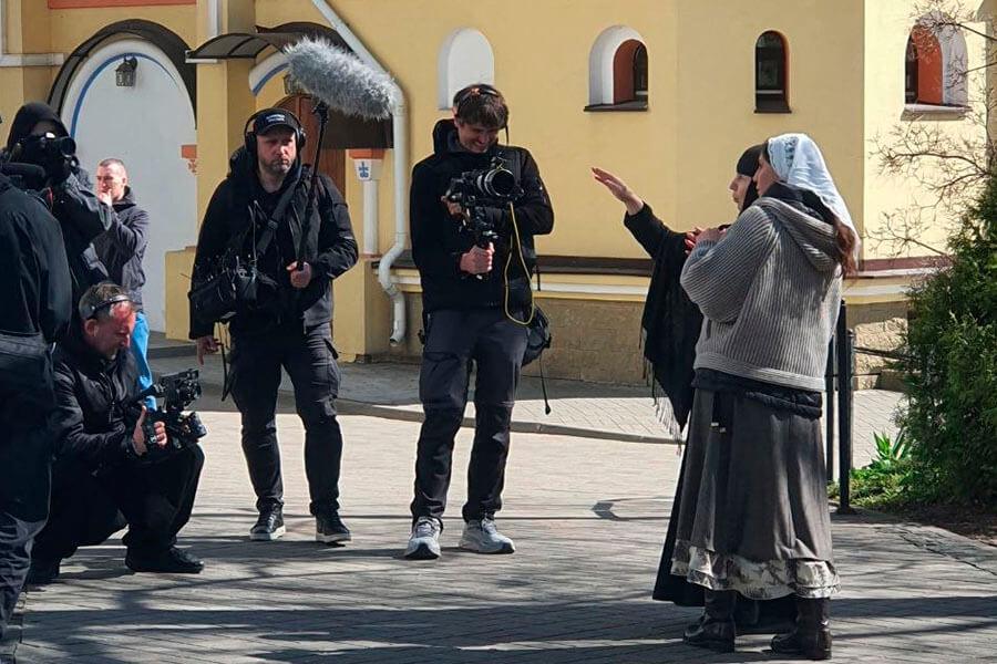 съемки в монастыре