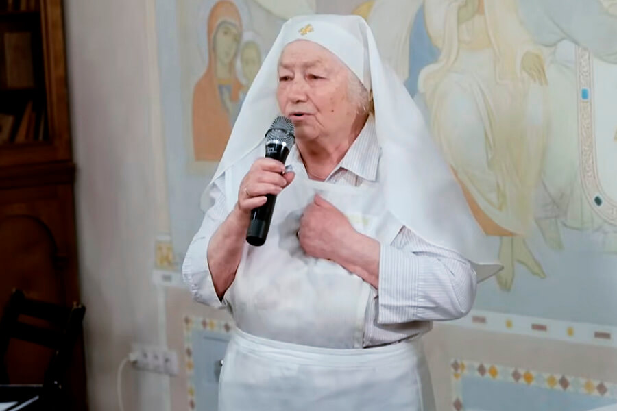 Сестра милосердия Лидия Андреева