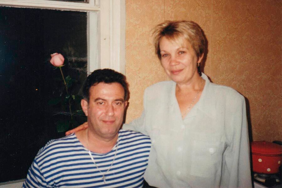 Сестра Антонина с мужем