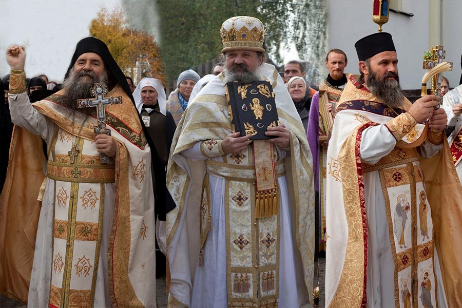 Отец Лука и протоиерей Андрей Лемешонок 