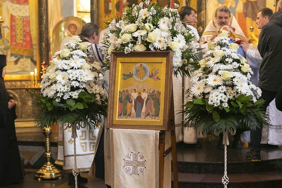 икона Вознесения Господня