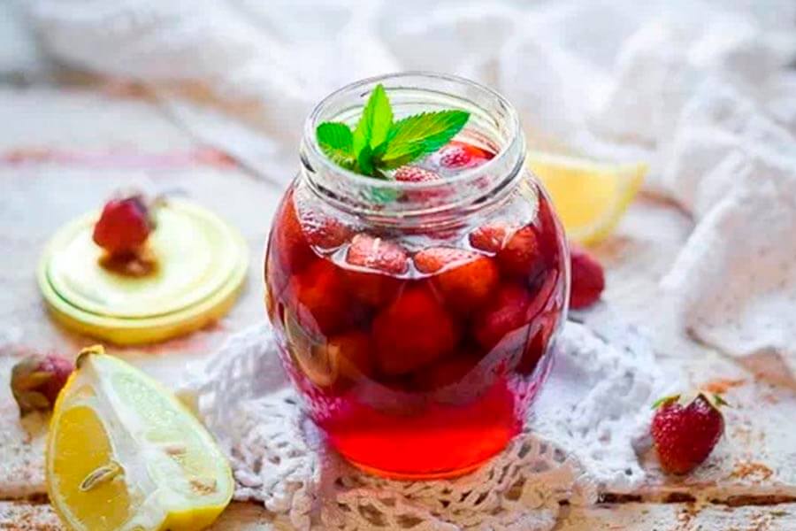 Клубника кусочками на зиму фото 