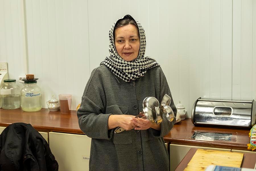 работа на кухне