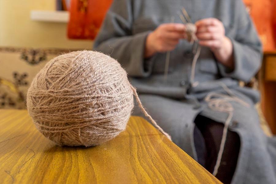 клубок пряжи