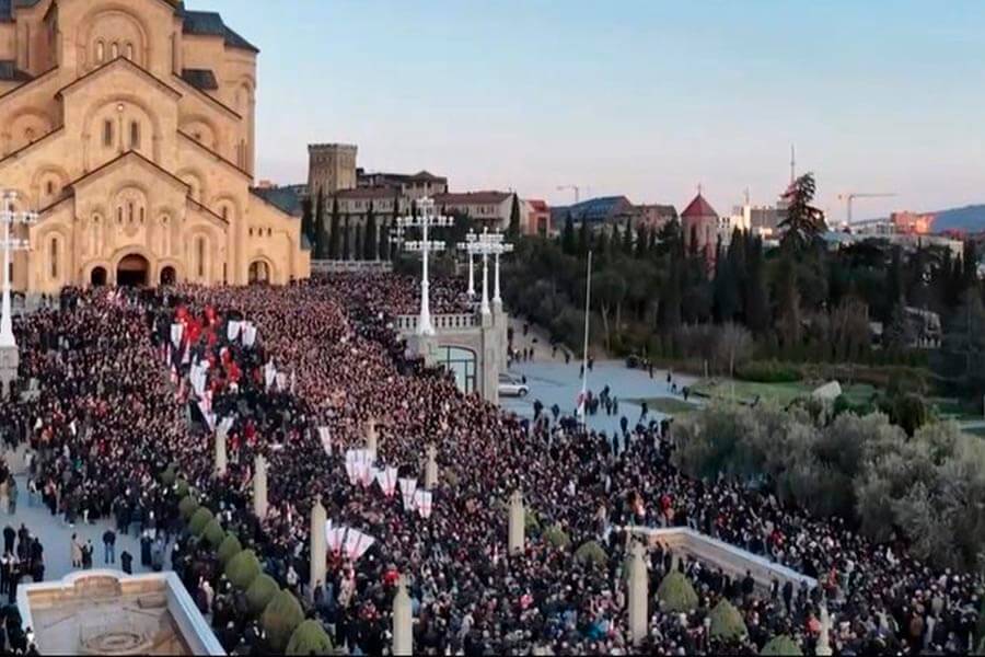 Грузия прощается с Блаженнейшим Патриархом