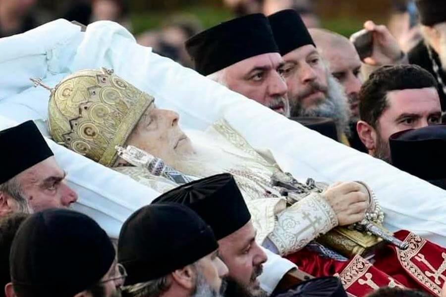 Блаженнейший Патриарх Илия II почил 