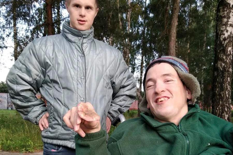 фото с грибом