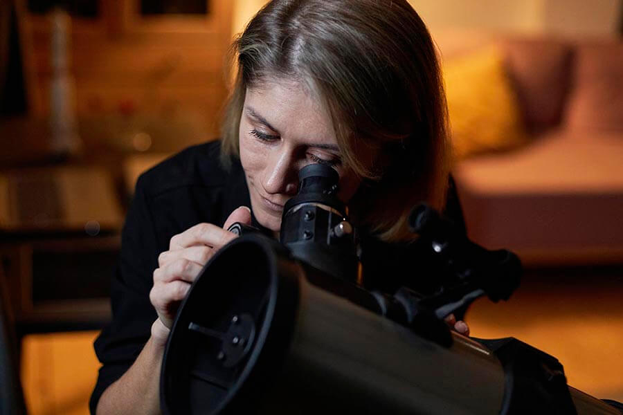 наблюдения в телескопе