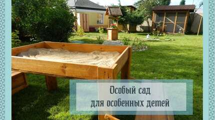 Особый сад для особенных детей