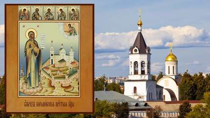 Боголюбская икона Божией Матери