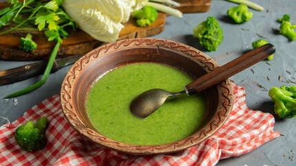 Постные зеленые супы