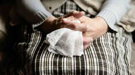 Белый платочек